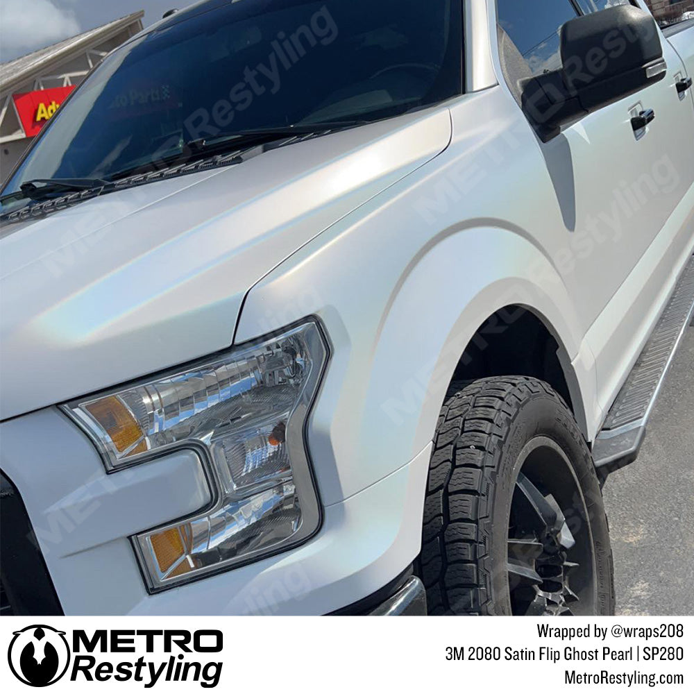 3M 2080 Satin Flip Ghost Pearl_SP280_Ford F150