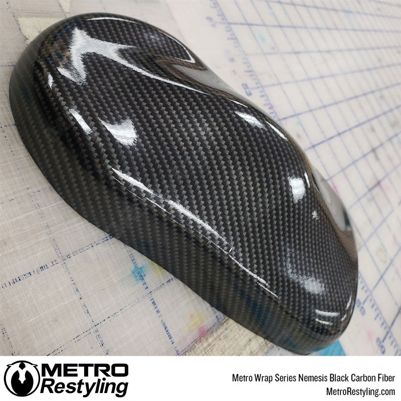 Metro Wrap Nemesis Metallic Carbon Vinyl