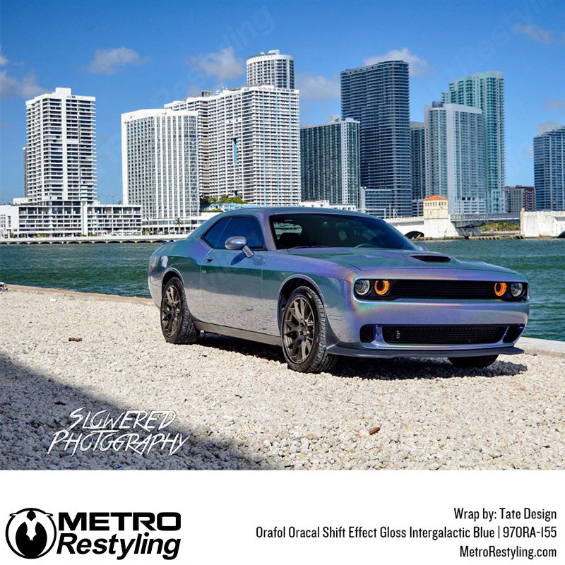 Gloss Intergalactic Blue Vinyl Wrap