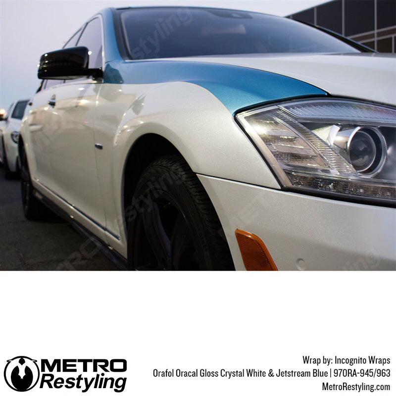 Gloss Crystal White Car Wrap