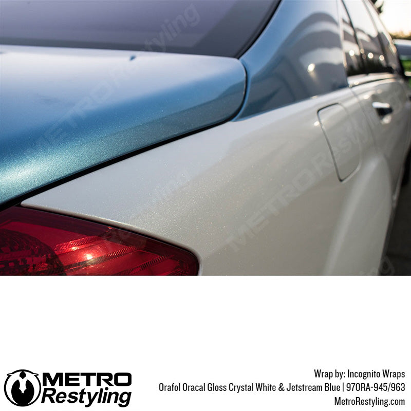 Jetstream blue Car Wrap