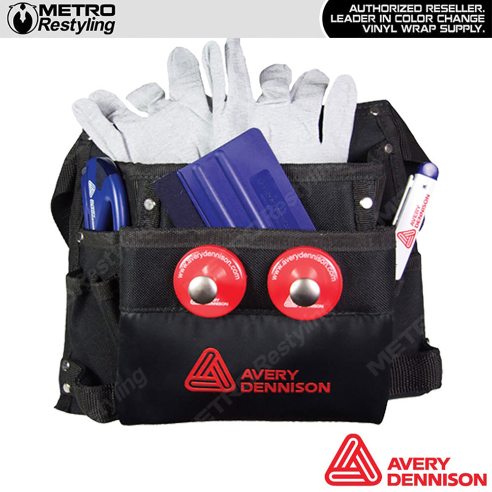 Avery Dennison Application Tool bag with gloves and tools