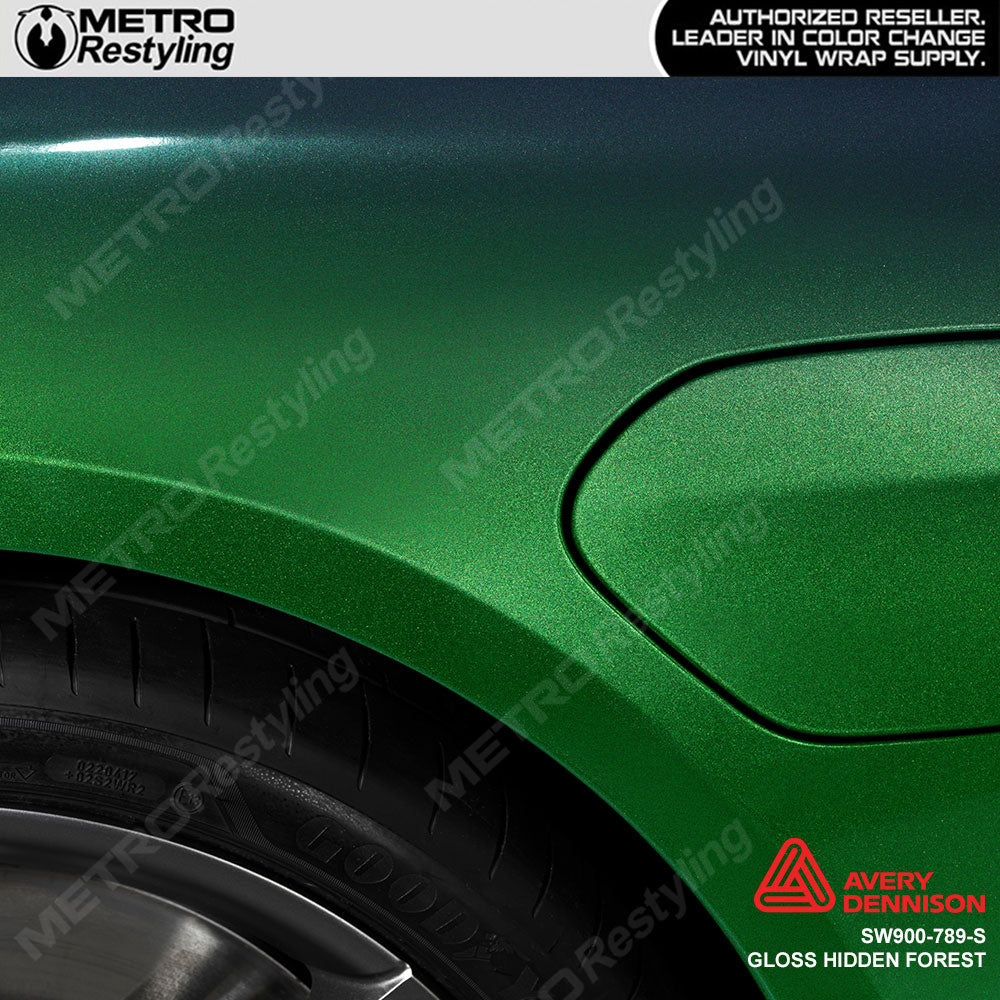 Avery Dennison SW900 Gloss Hidden Forest Vinyl Wrap