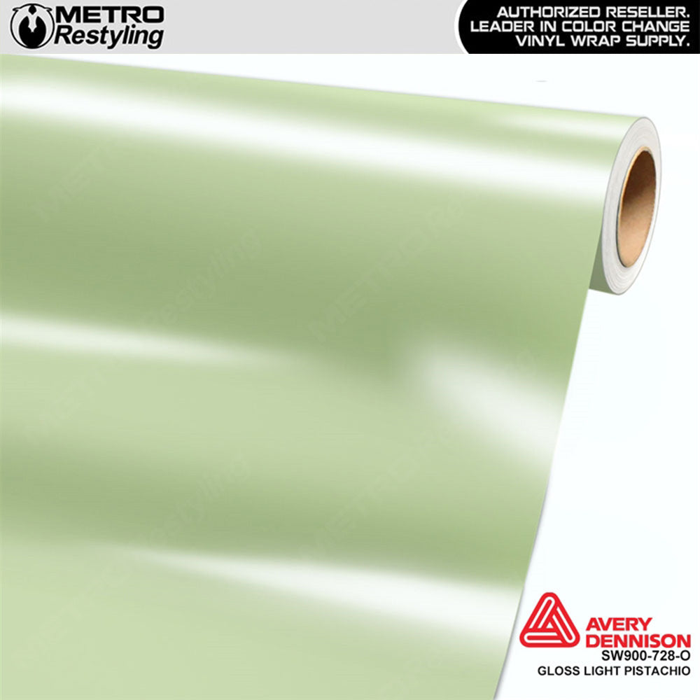 Avery Dennison SW900 Gloss Light Pistachio Vinyl Wrap