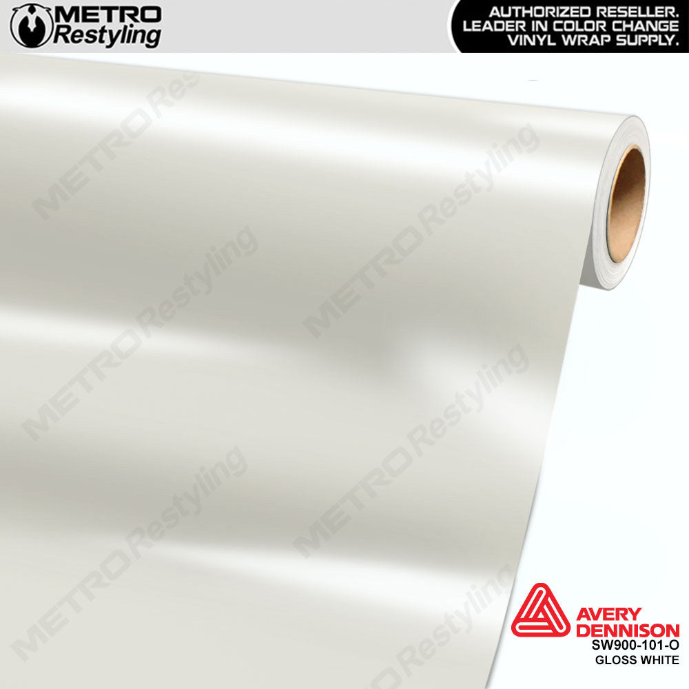 Avery Dennison SW900 Gloss White Vinyl Wrap