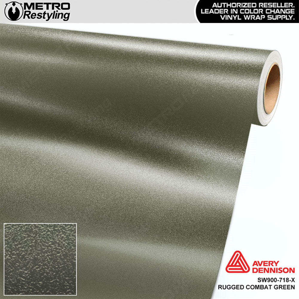 Avery Dennison SW900 Rugged Combat Green Vinyl Wrap