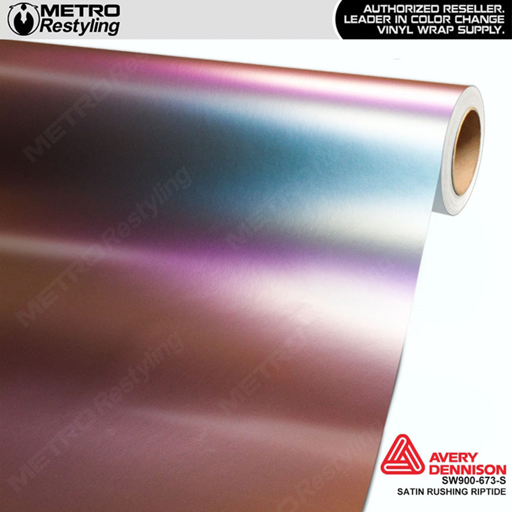 Avery Dennison SW900 Satin Rushing Riptide Vinyl Wrap