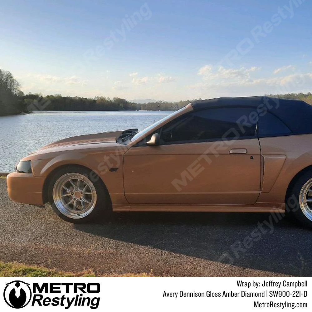 Avery Dennison Gloss Amber Diamond_SW900-221-D_Ford Mustang GT