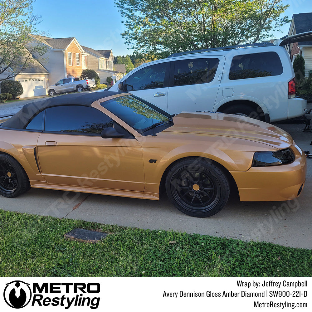 Avery Dennison Gloss Amber Diamond_SW900-221-D_Ford Mustang GT