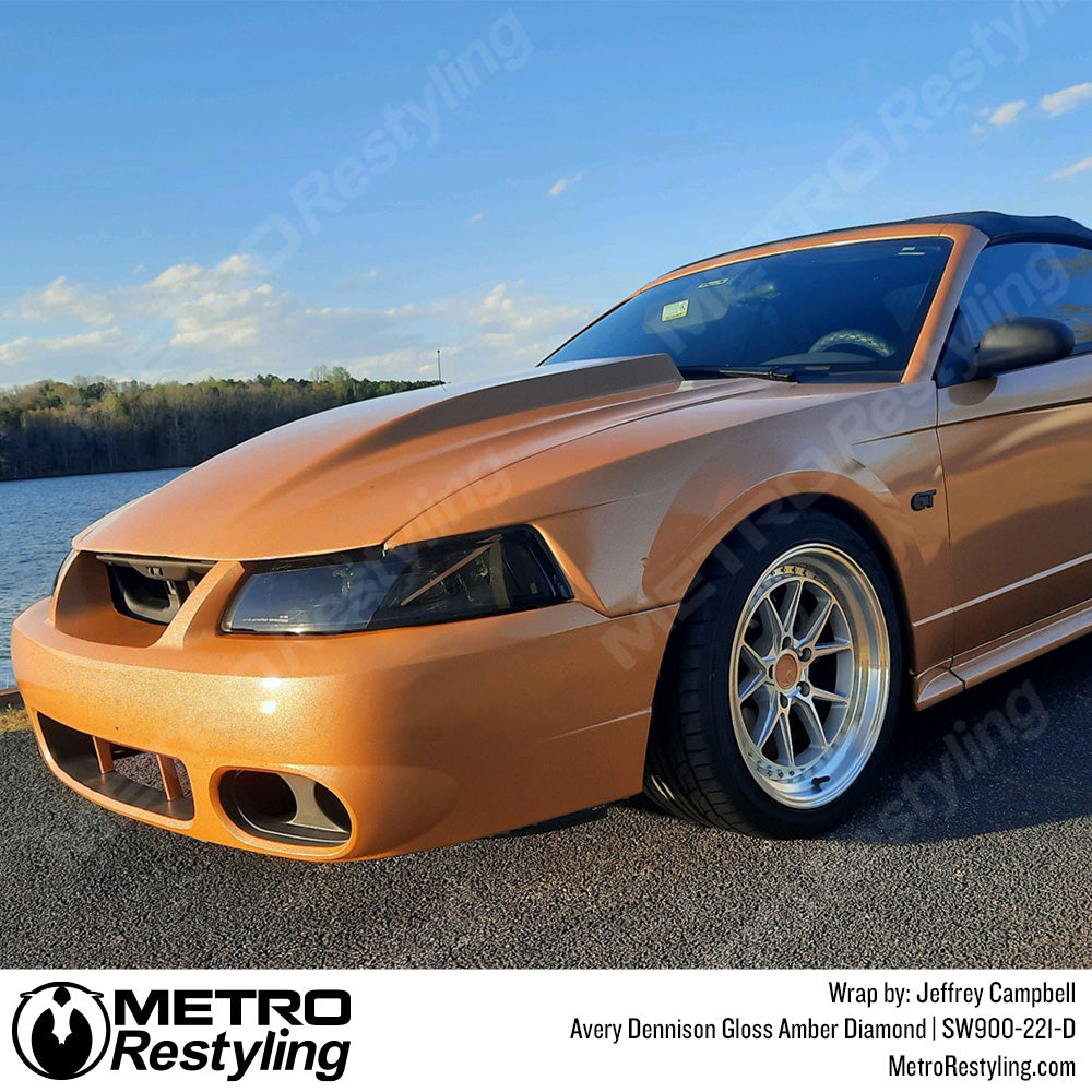Avery Dennison Gloss Amber Diamond_SW900-221-D_Ford Mustang GT