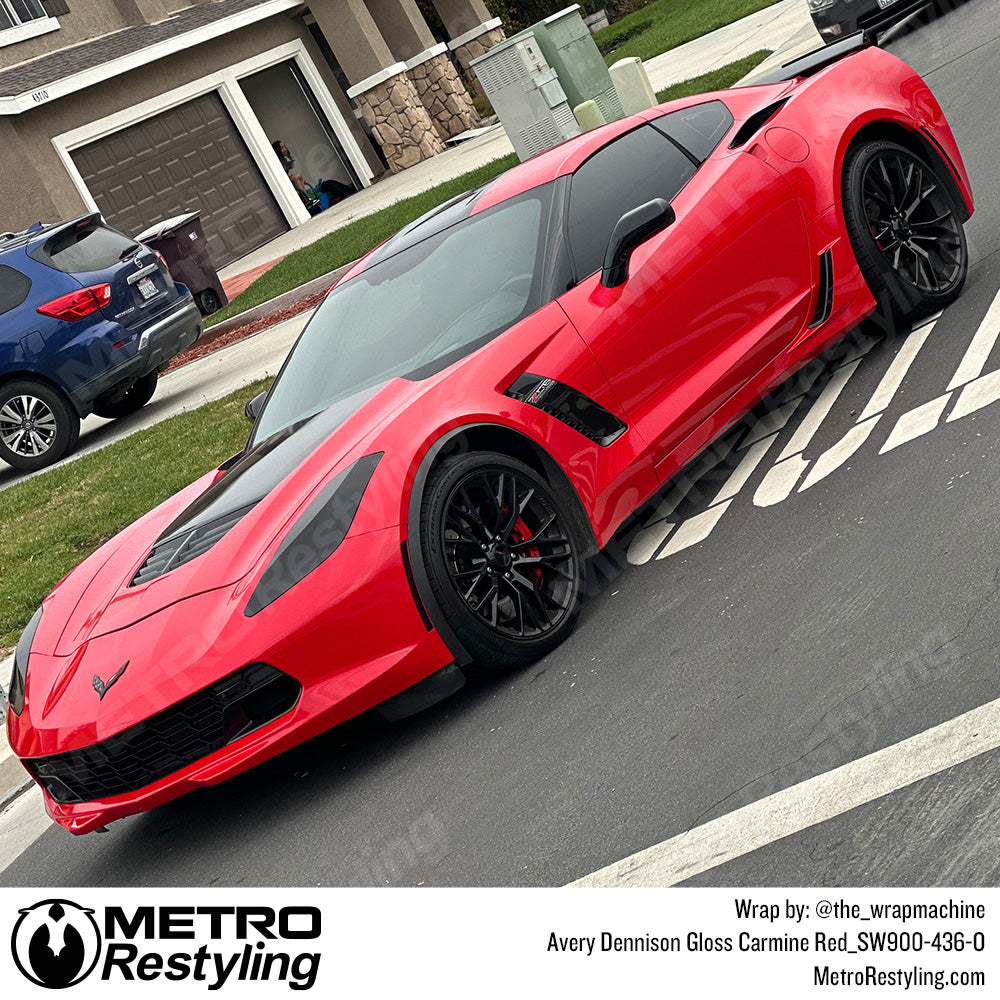 Avery Dennison Gloss Carmine Red_SW900-436-O_Corvette