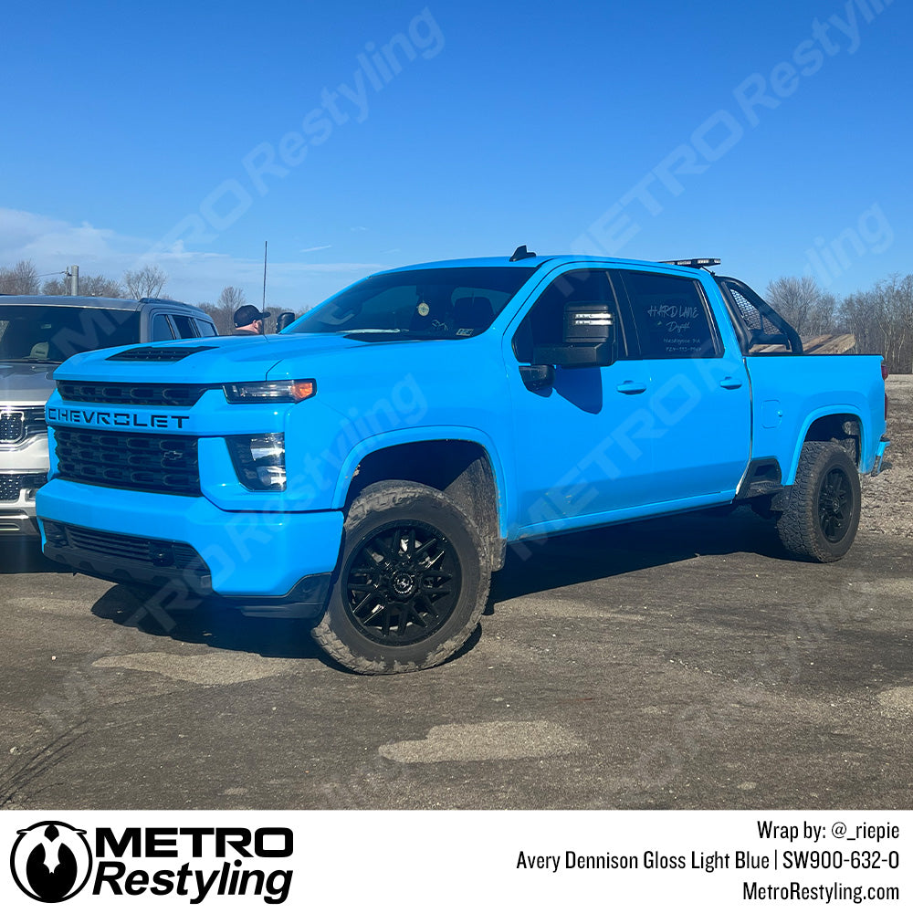 Avery Dennison Gloss Light Blue_SW900-632-O_Truck