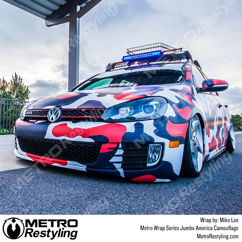 classic american camo wrap