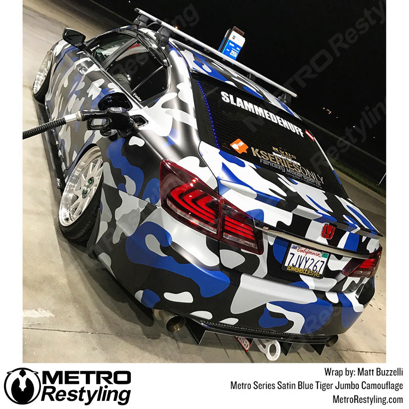 Jumbo Classic Blue Tiger Camouflage