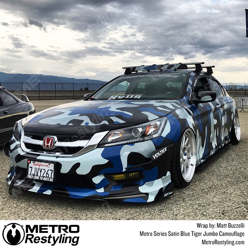 Jumbo Classic Blue Tiger Camouflage