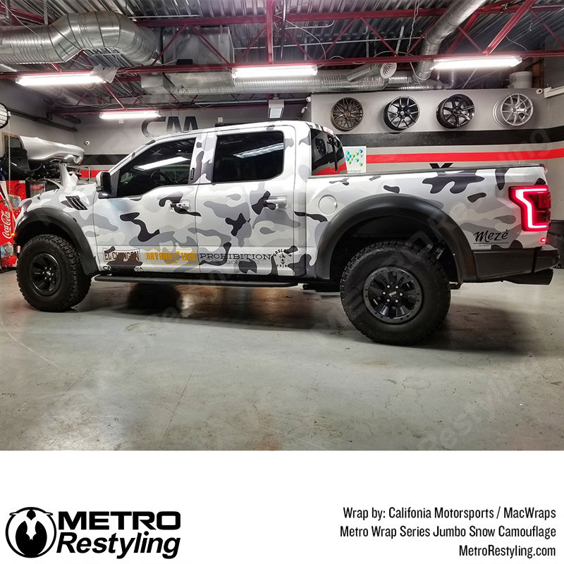 Jumbo Classic Snow Camouflage Ford