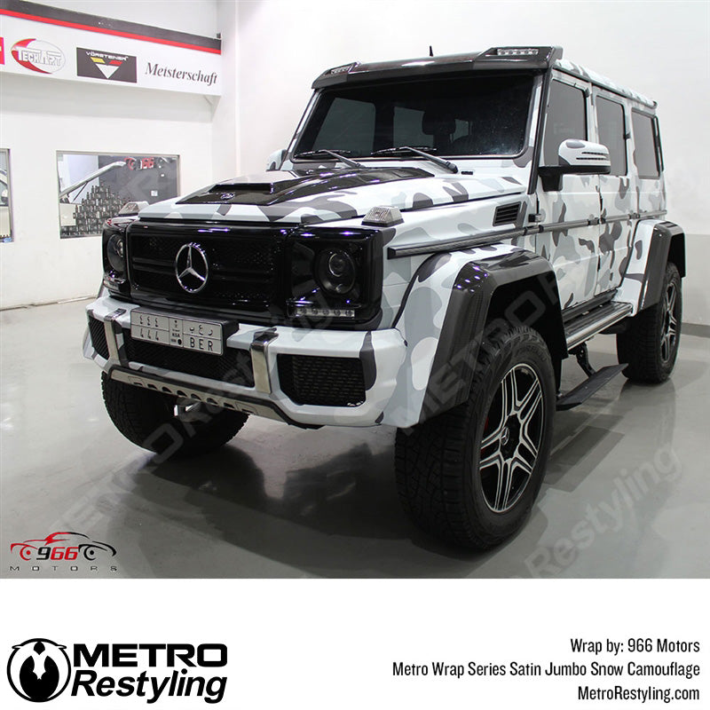 Jumbo Classic Snow Camouflage G wagon