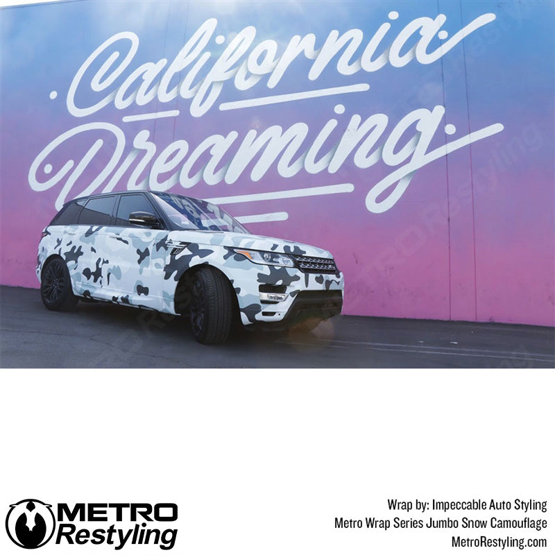 Jumbo Classic Snow Camouflage Range Rover