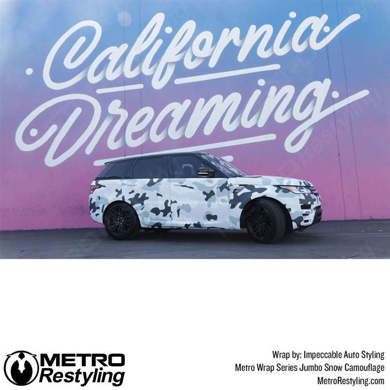 Jumbo Classic Snow Camouflage Range Rover