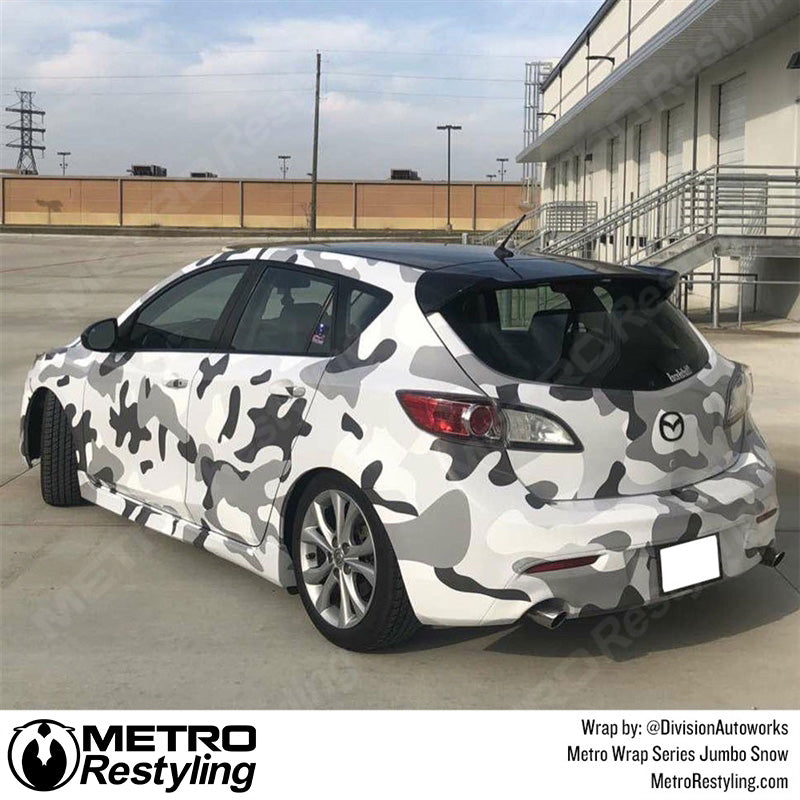 Jumbo Classic Snow Camouflage Mazda
