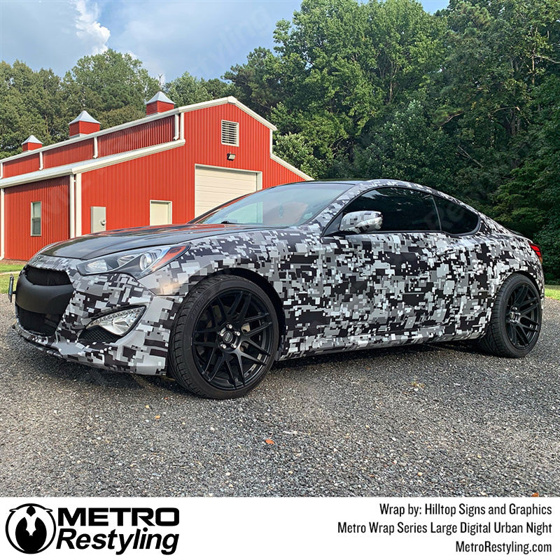 Large Digital Urban Night Camouflage