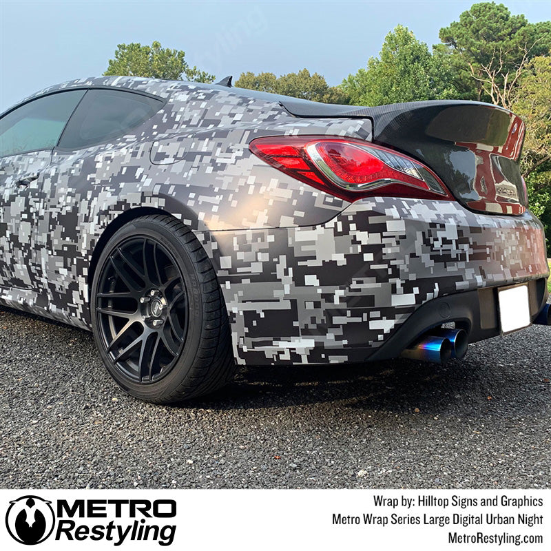 Large Digital Urban Night Camouflage