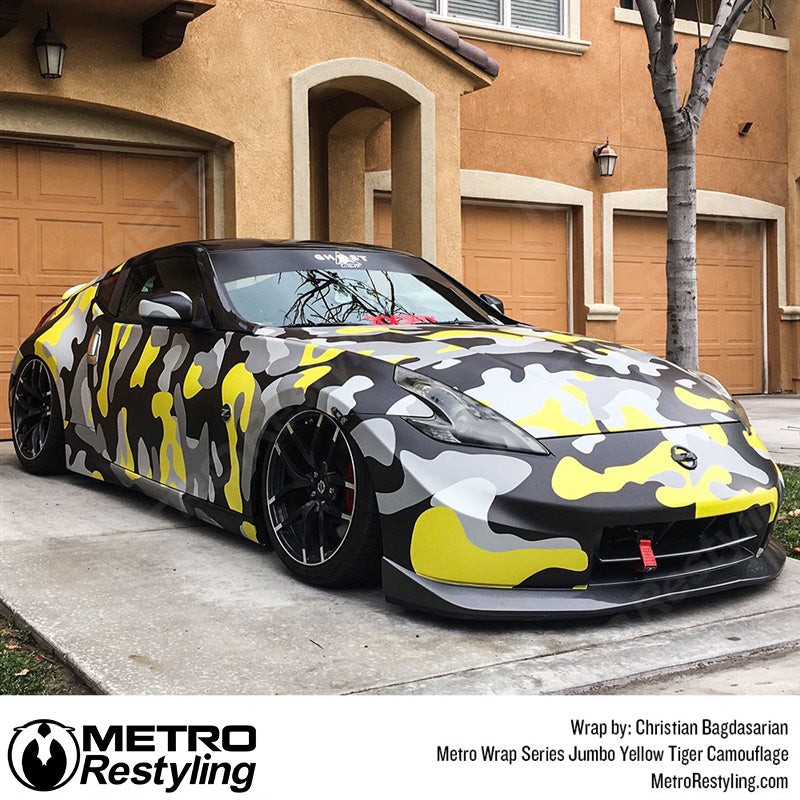 Jumbo Classic Yellow Tiger Camouflage Nissan