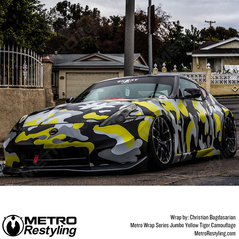 Jumbo Classic Yellow Tiger Camouflage Nissan