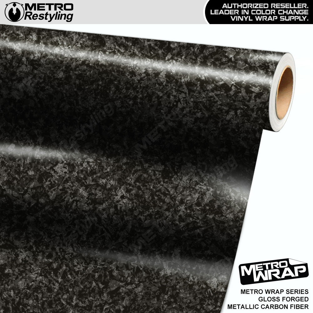 Metro Wrap Forged Metallic Carbon Fiber Vinyl Film
