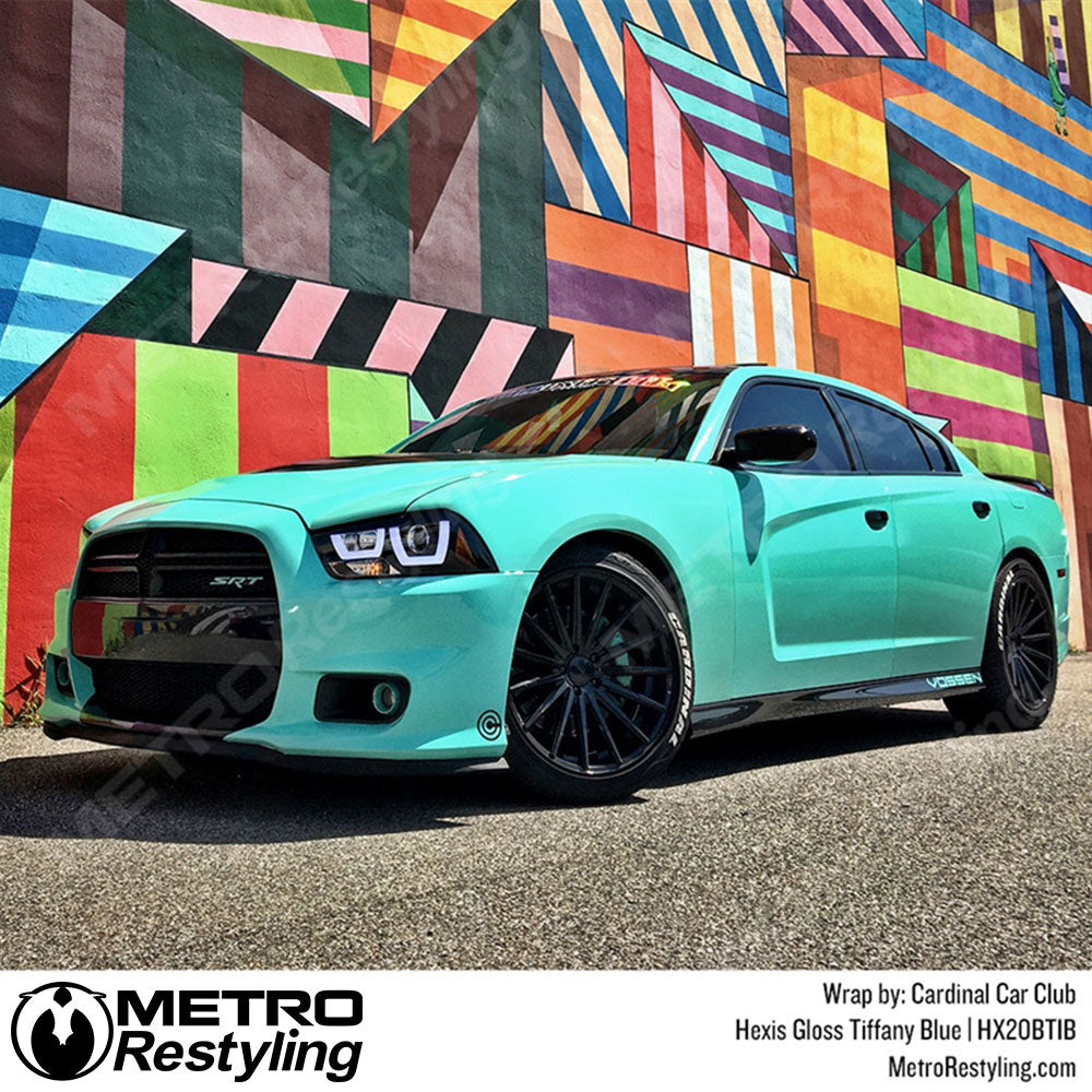Gloss Tiffany Blue Vinyl Wrap