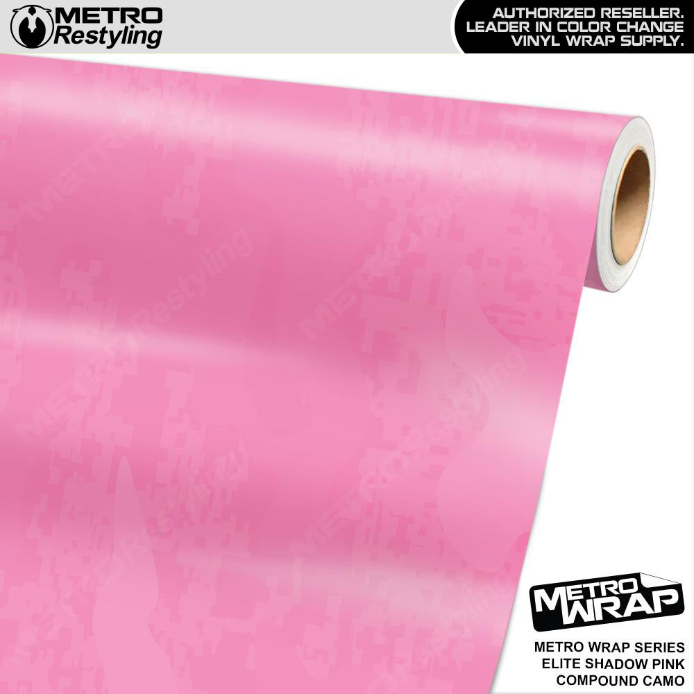 Metro Wrap Compound Elite Shadow Pink Camouflage Vinyl Film