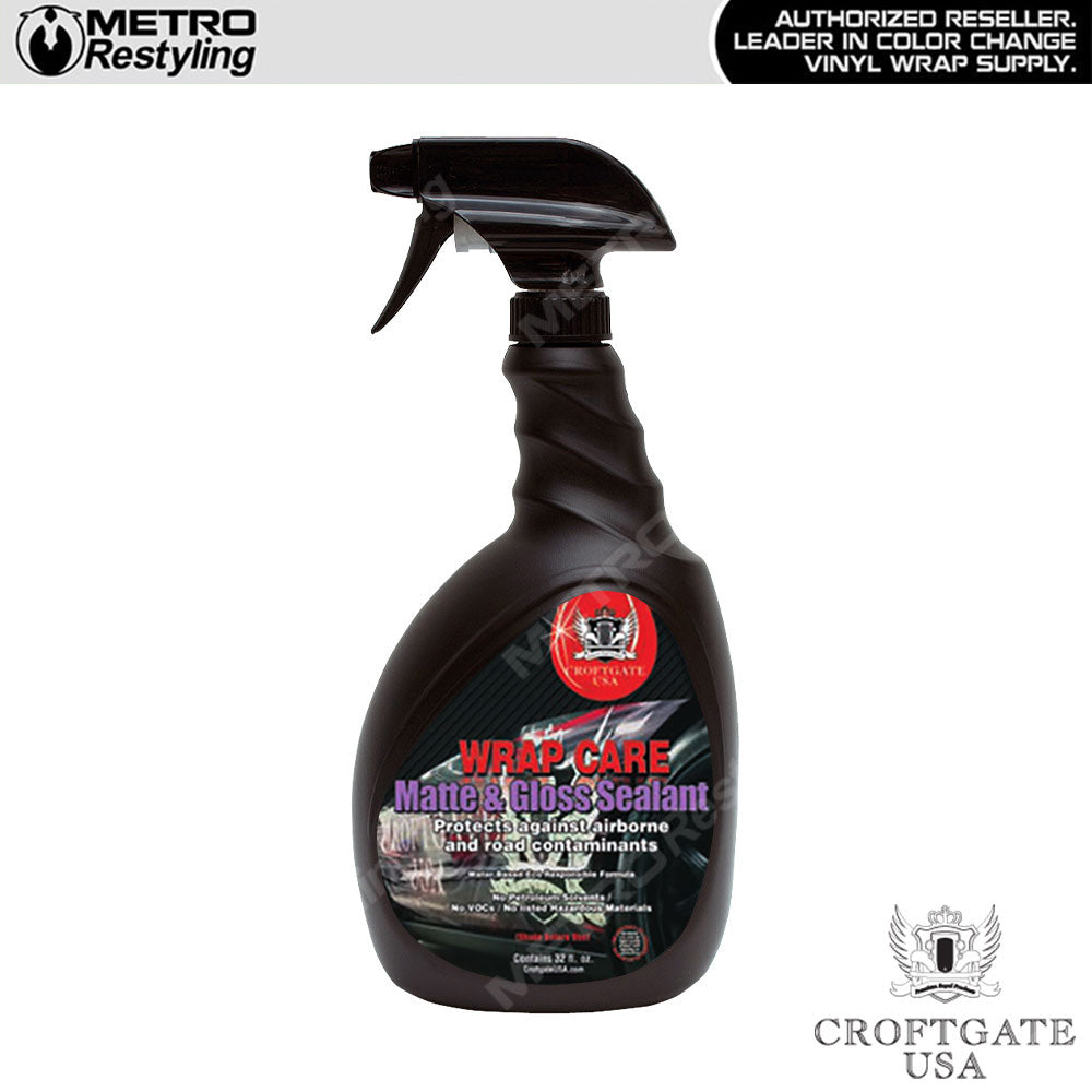 Croftgate Wrap Care Matte & Gloss Sealant 32oz Sprayer