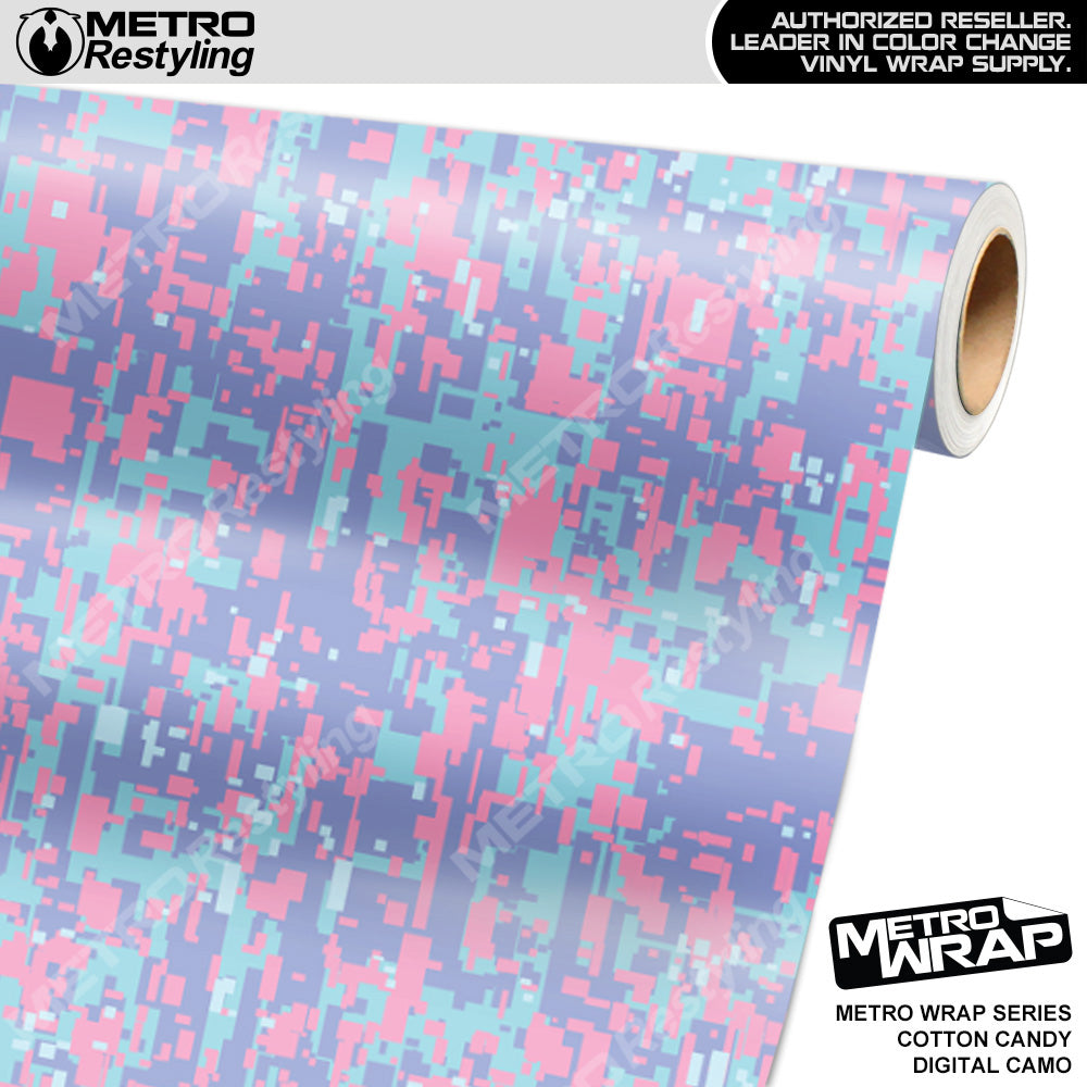 Metro Wrap Digital Cotton Candy Camouflage