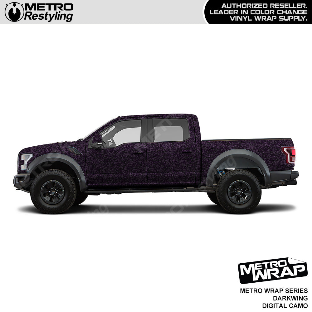 Metro Wrap Digital Darkwing Camouflage Truck Wrap