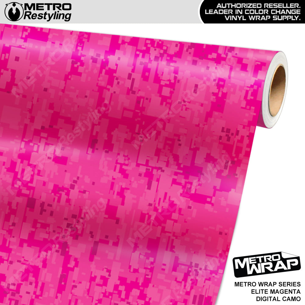 Metro Wrap Digital Elite Magenta Camouflage