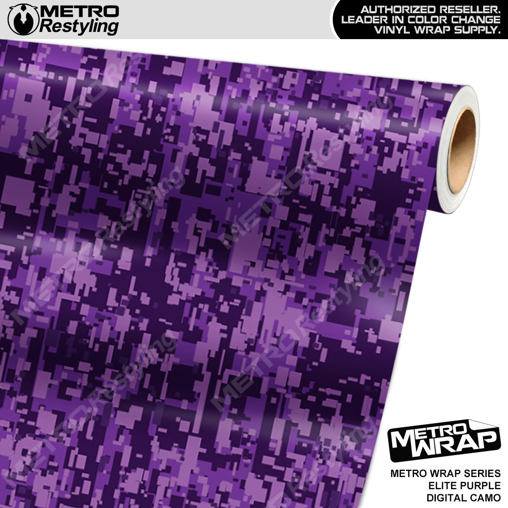 Metro Wrap Digital Elite Purple Camouflage