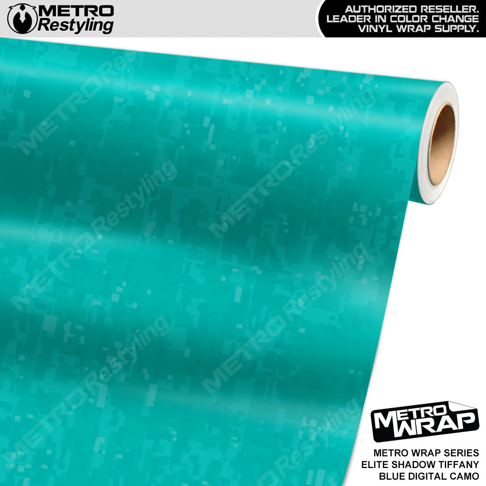 Metro Wrap Digital Elite Shadow Tiffany Blue