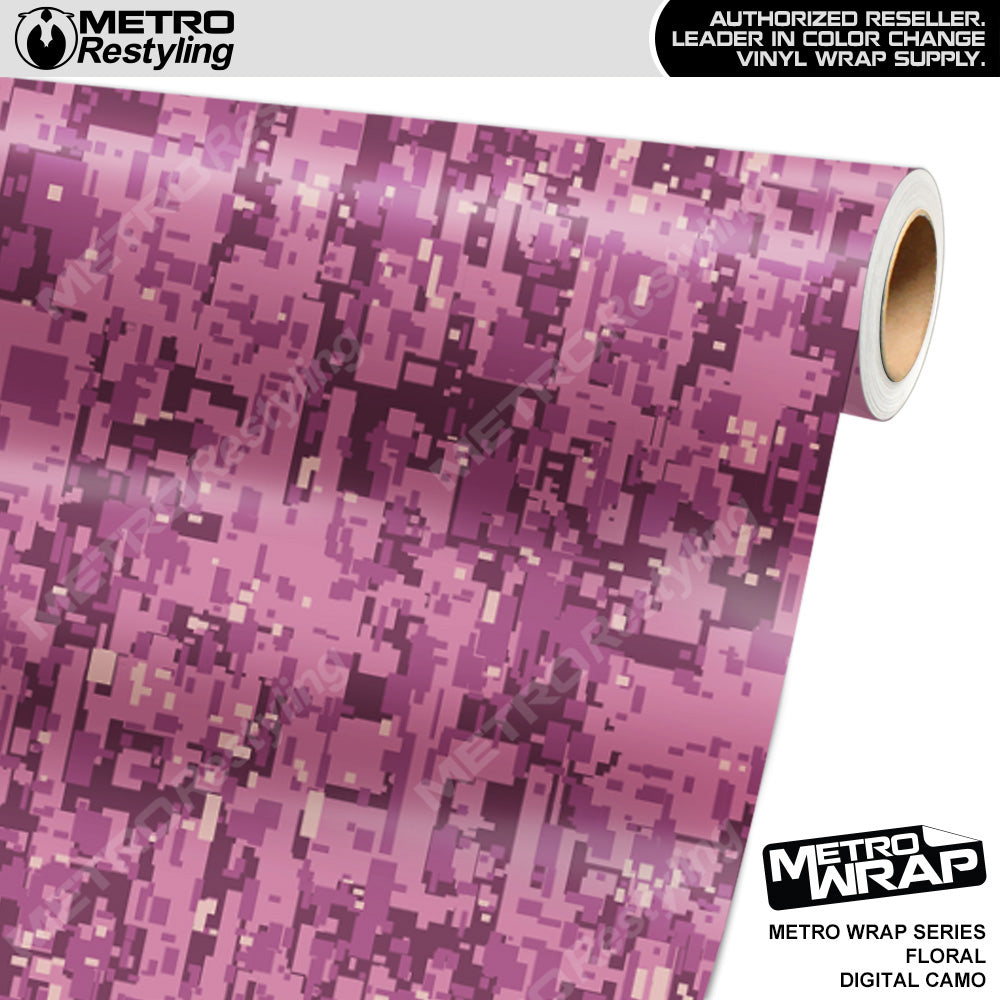 Metro Wrap Digital Floral Camouflage