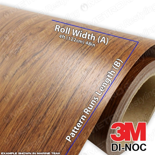 wood grain vinyl wrap for boats