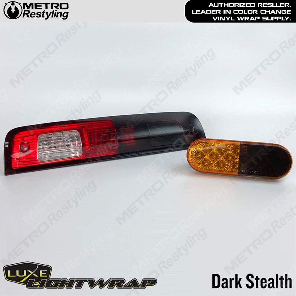Luxe stealth dark taillight film