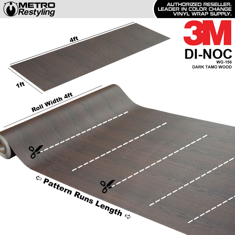 Dark Tamo Woodgrain Vinyl