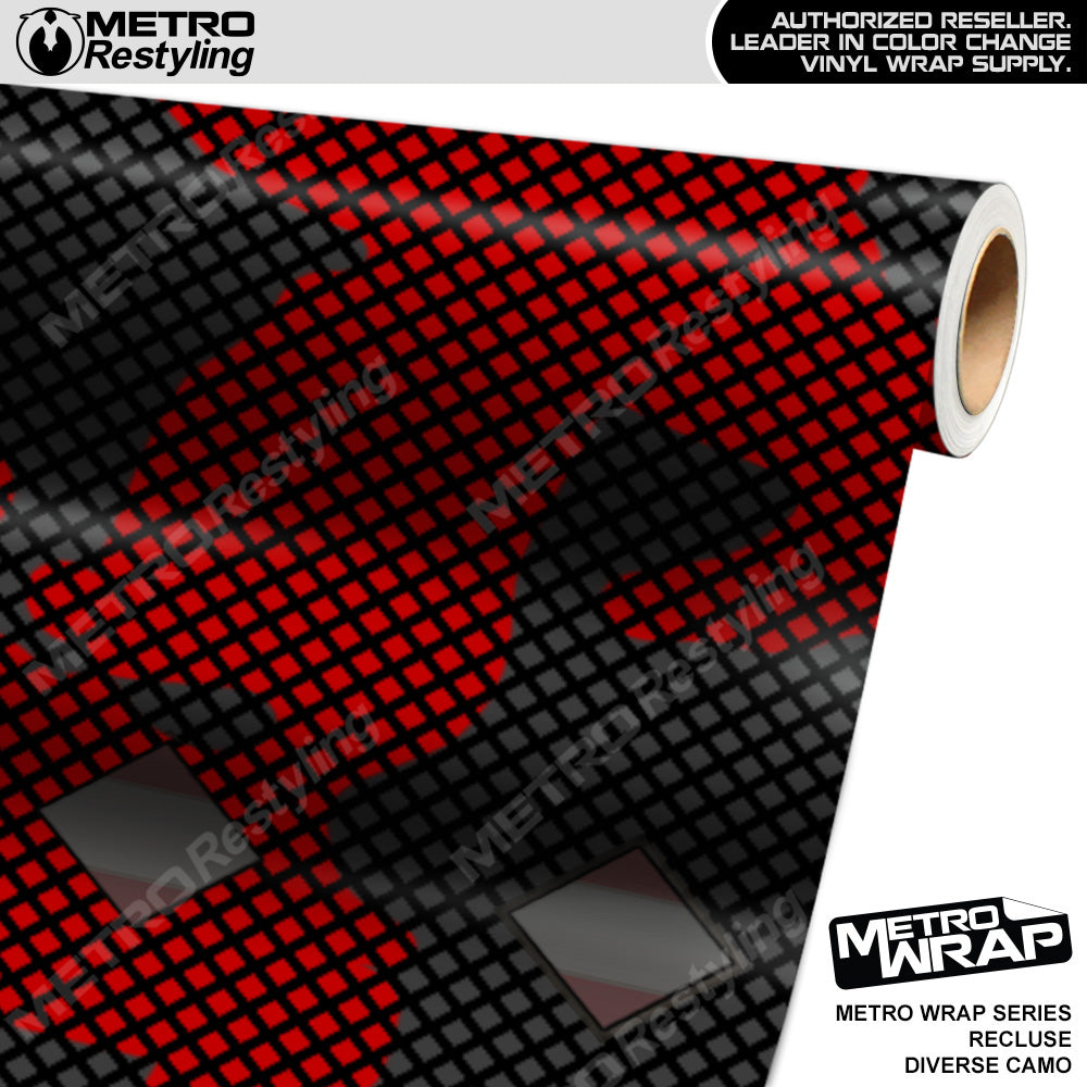 Metro Wrap Diverse Recluse Camouflage Vinyl Film