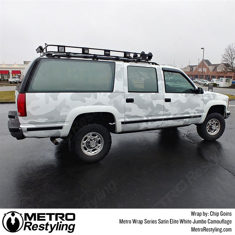 Jumbo Classic Elite White Camouflage GMC