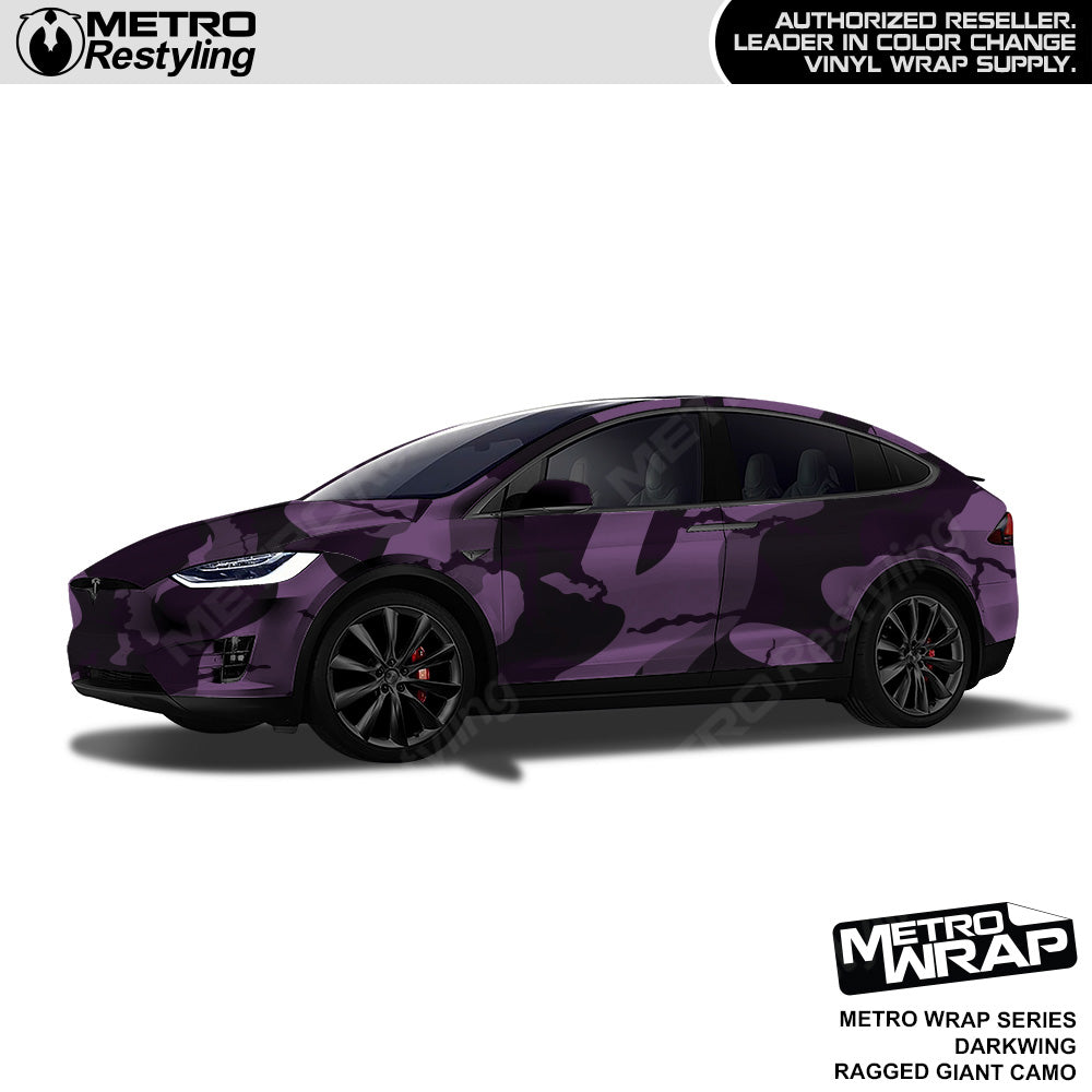 Metro Wrap Giant Ragged Darkwing Camouflage Vinyl Film