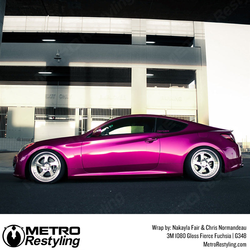Gloss Fuchsia Vehicle Wrap