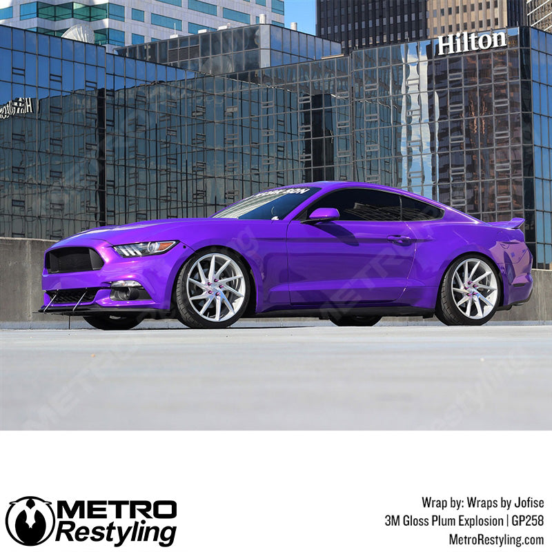 Gloss Plum Vinyl Wrap