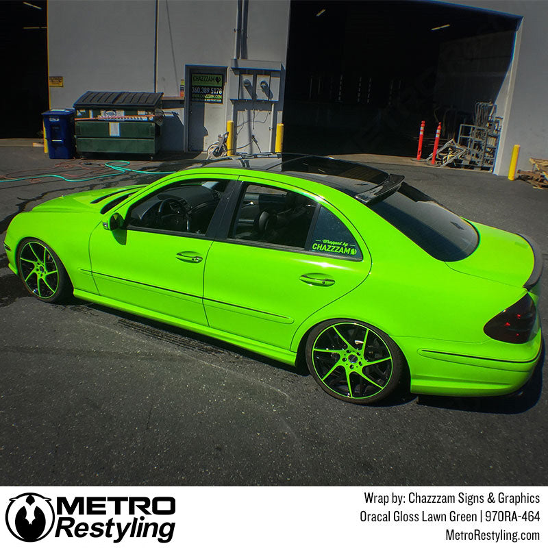 Glossy Lawn Green Vinyl