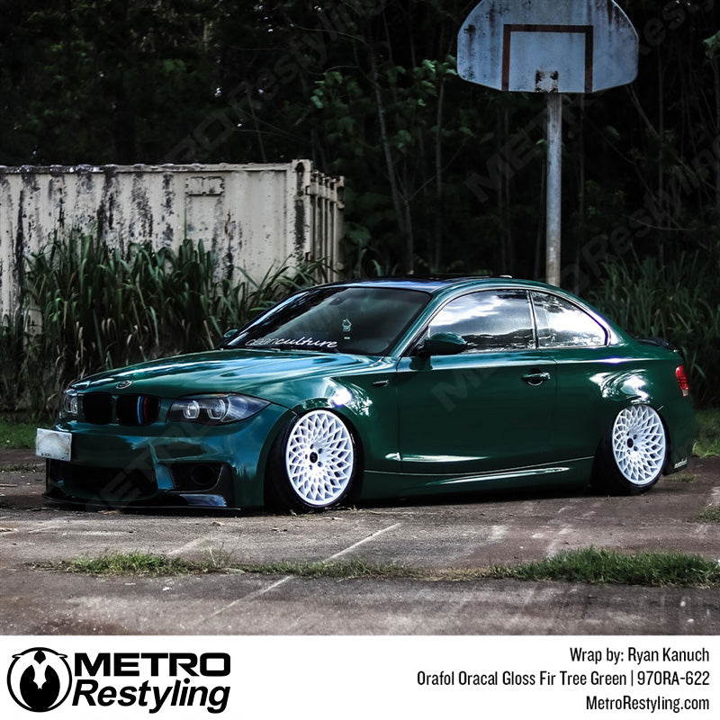 Gloss Fire Green Car Wrap