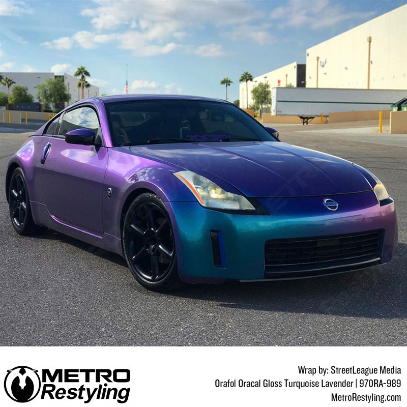 Gloss Turquoise Lavender Wrap