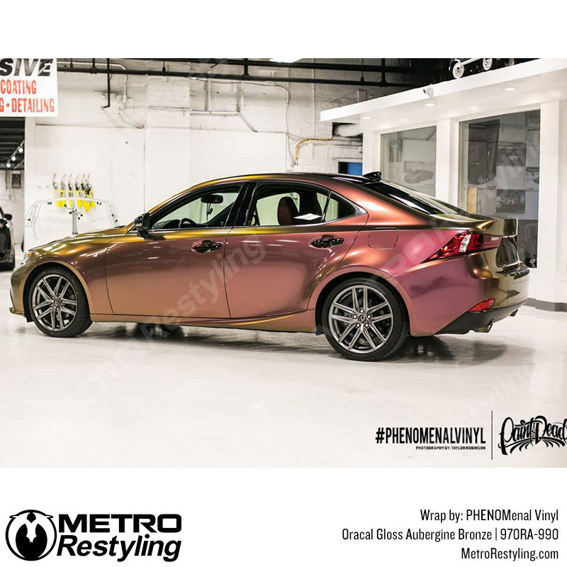 Bronze Car Wrap